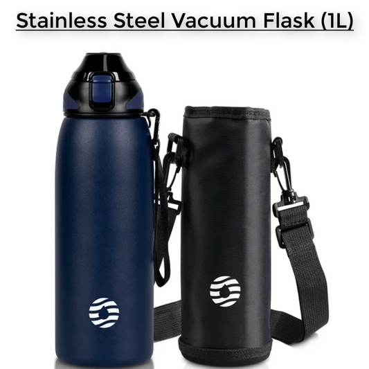 Stainless Steel Vacuum Flask/Bottle (1L)