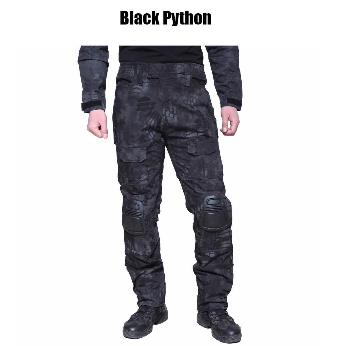 Military/Outdoor Cargo Pants with Knee Pads