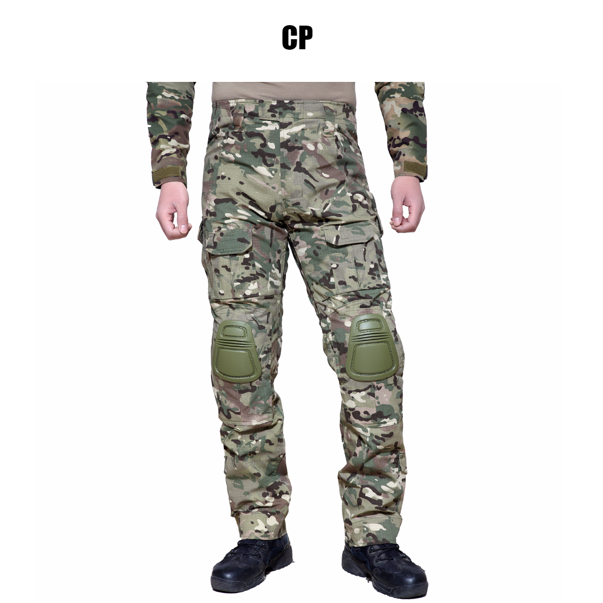 Military/Outdoor Cargo Pants with Knee Pads