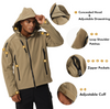 Military/Outdoor Style Waterproof Jacket (Detachable Hood)