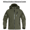 Military/Outdoor Style Waterproof Jacket (Detachable Hood)