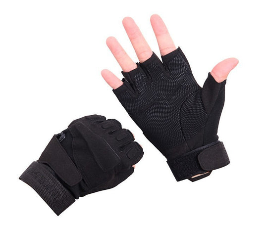 Military/Outdoor Men's Half Finger Tactical Glove